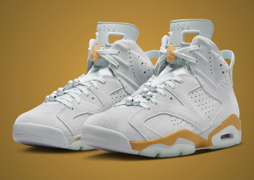 Jordan 6 Retro Craft Paris Olympics Pearl (Women's)